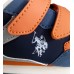 U.S.POLO ASSN NOBIK014-DBL-ORA05 ΠΑΙΔΙΚΟ ΠΑΠΟΥΤΣΙ SNEAKERS ΑΓΟΡΙ  ΠΟΛΥΧΡΩΜΟ